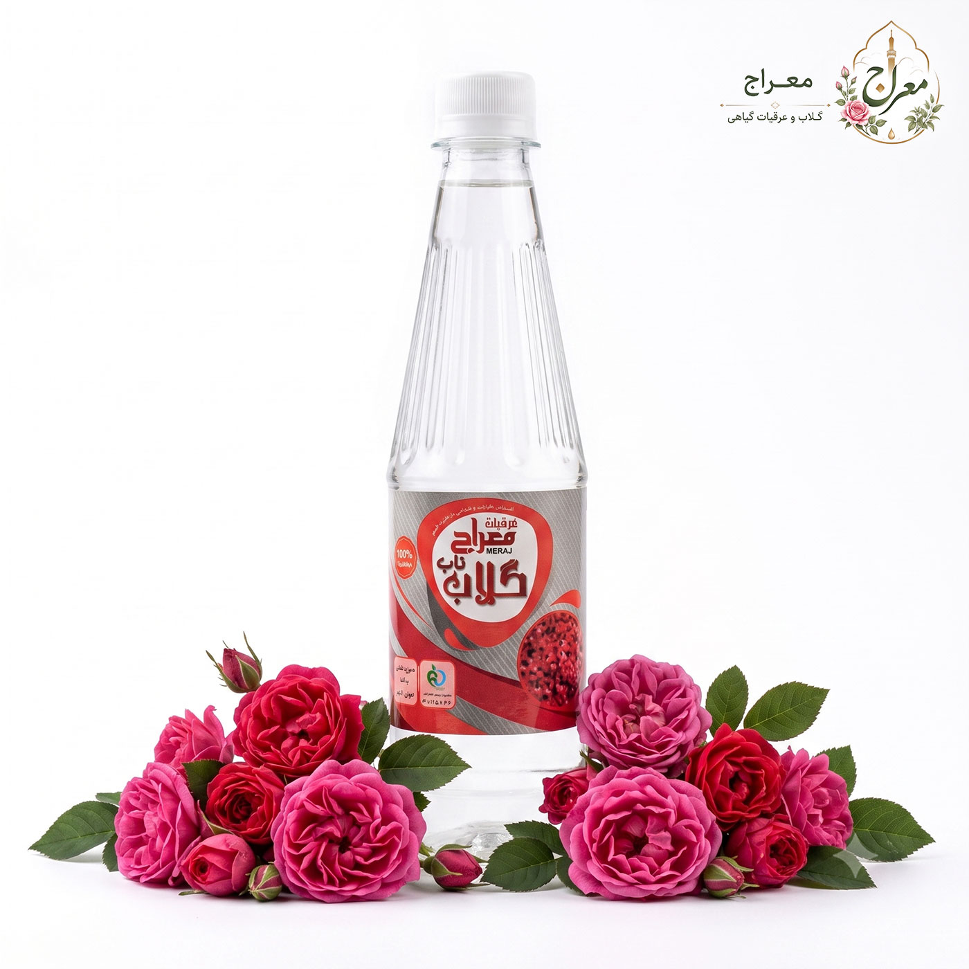 گلاب ناب ( نیم لیتر )